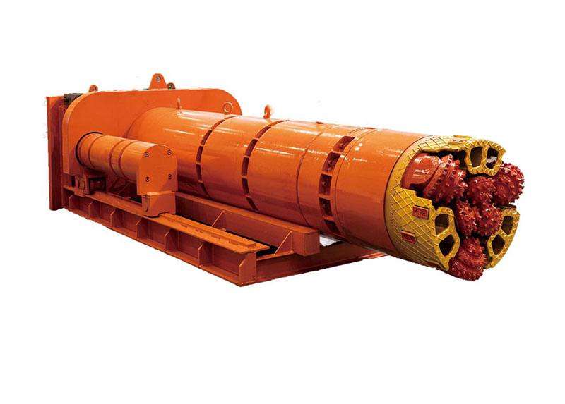 新型微型巖石頂管機